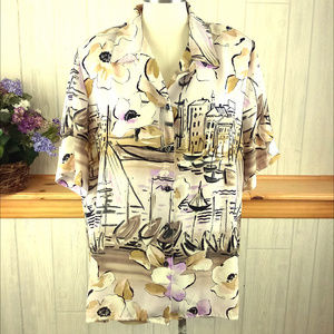 ALIA Women's 16 Short Sleeve Career Blouse Top